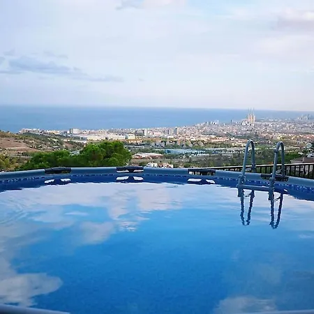 A+view Private Terrace Private Pool Family Fun * Badalona