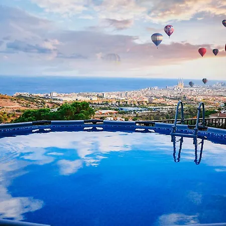 A+view Private Terrace Private Pool Family Fun Badalona